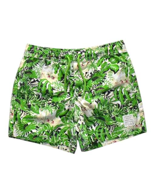 A Green Swim Shorts from Country Road in size 8Y for boy. (Front View)