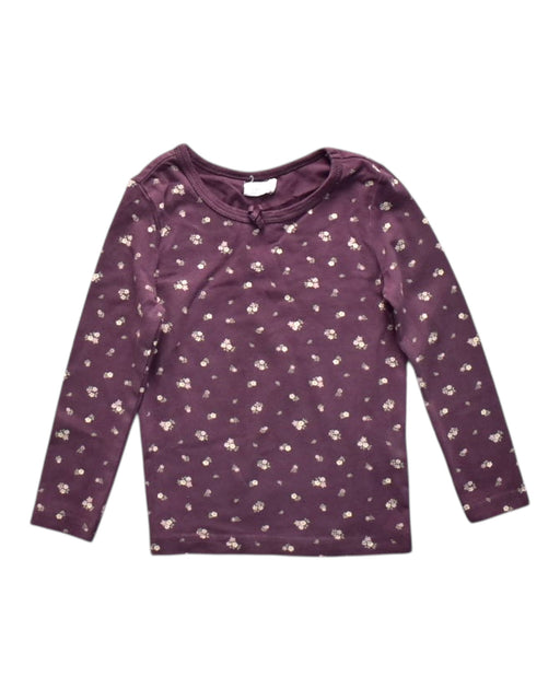 A Purple Long Sleeve Tops from Jamie Kay in size 2T for girl. (Front View)