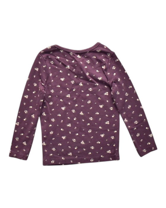 A Purple Long Sleeve Tops from Jamie Kay in size 2T for girl. (Back View)
