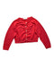 A Red Cardigans from Chateau de Sable in size 3T for girl. (Front View)