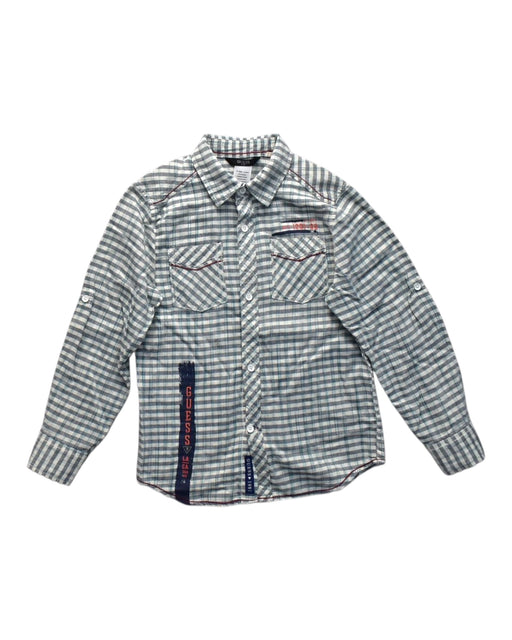A Multicolour Long Sleeve Shirts from Guess in size 7Y for boy. (Front View)