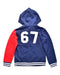 A Navy Zippered Sweatshirts from Polo Ralph Lauren in size 7Y for boy. (Back View)