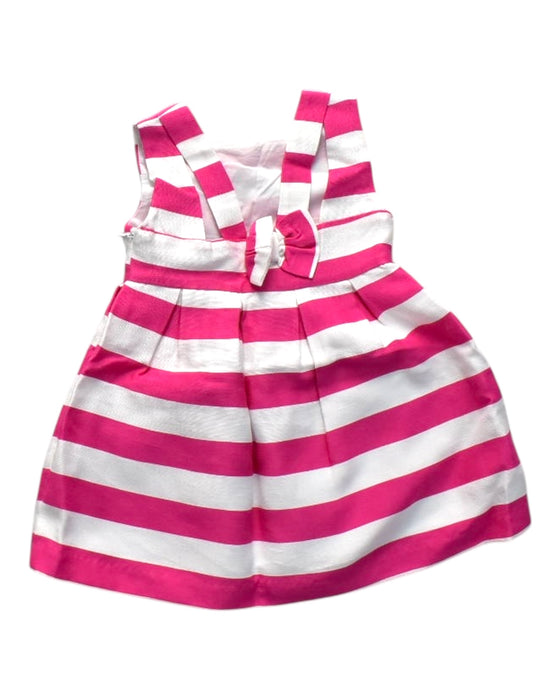A Pink Sleeveless Dresses from Mayoral in size 2T for girl. (Back View)