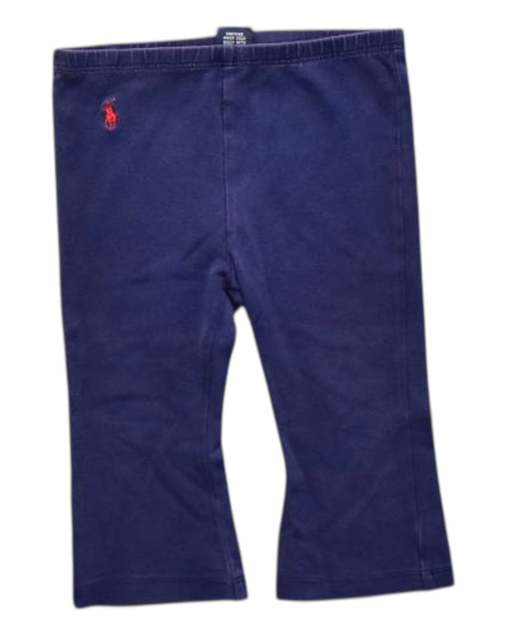 A Navy Leggings from Ralph Lauren in size 6-12M for neutral. (Front View)