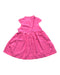 A Pink Short Sleeve Dresses from Chateau de Sable in size 18-24M for girl. (Back View)