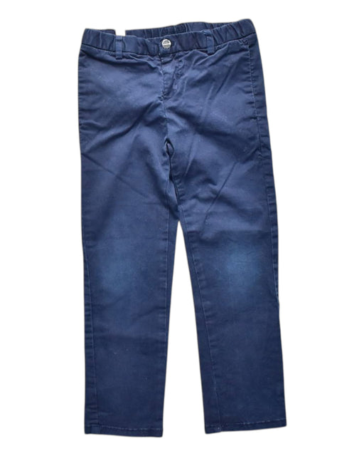 A Navy Casual Pants from Jacadi in size 5T for boy. (Front View)