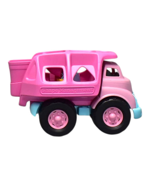 A Pink Cars Trucks Trains & Remote Control from Green Toys in size O/S for neutral. (Front View)