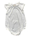 A White Sleeveless Bodysuits from Le Petit Society in size 6-12M for neutral. (Front View)
