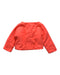 A Red Puffer/Quilted Jackets from Chateau de Sable in size 12-18M for girl. (Back View)