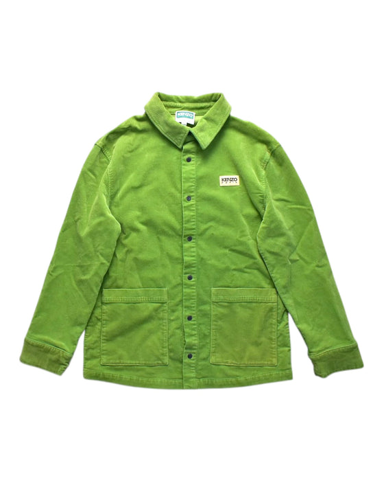 A Green Blazers from Kenzo in size 12Y for neutral. (Front View)