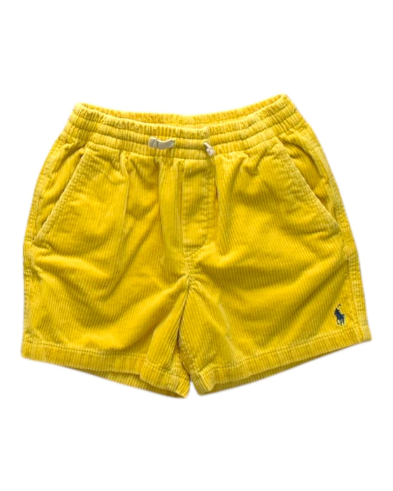A Yellow Shorts from Polo Ralph Lauren in size 8Y for boy. (Front View)
