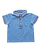 A Blue Short Sleeve Polos from Gucci in size 6-12M for boy. (Front View)