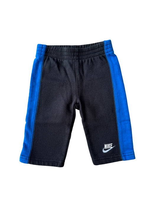 A Black Active Pants from Nike in size 3-6M for boy. (Front View)