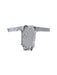 A Grey Long Sleeve Bodysuits from Baby Boden in size 12-18M for boy. (Front View)