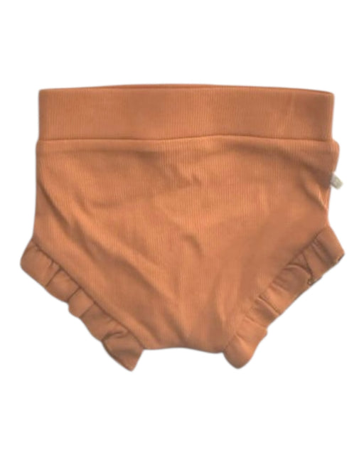 A Peach Bloomers from Snuggle Hunny Kids in size 0-3M for girl. (Front View)