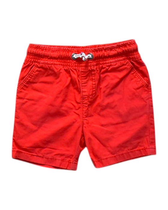 A Red Shorts from Mothercare in size 12-18M for girl. (Front View)