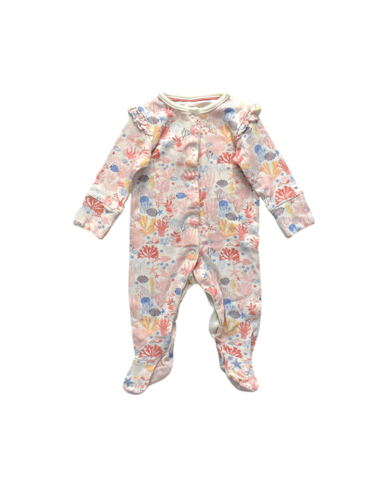 A Multicolour Onesies from Mothercare in size 3-6M for girl. (Back View)