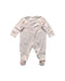 A Pink Onesies from Mothercare in size 3-6M for girl. (Back View)