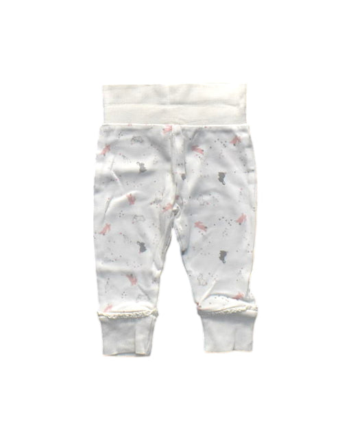 A White Leggings from Mothercare in size 3-6M for neutral. (Front View)