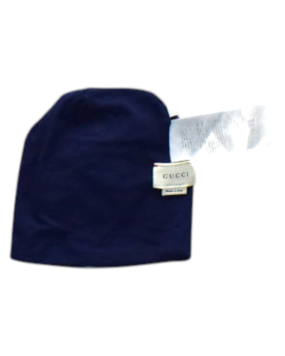 A White Beanies from Gucci in size 6-12M for neutral. (Back View)