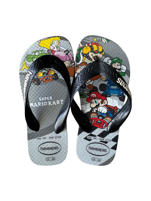 A Multicolour Flip Flops from Havaianas in size 4T for neutral. (Front View)