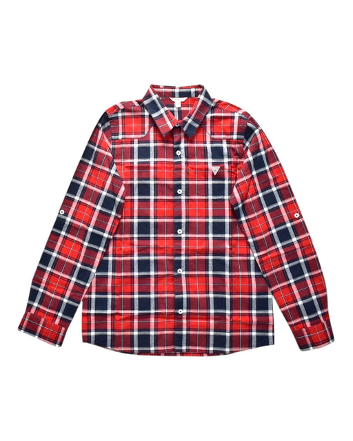 A Multicolour Long Sleeve Shirts from Guess in size 12Y for boy. (Front View)