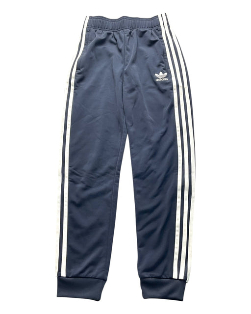 A Navy Sweatpants from Adidas in size 12Y for boy. (Front View)