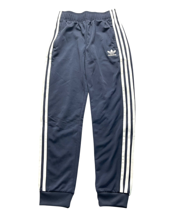 A Navy Sweatpants from Adidas in size 12Y for boy. (Front View)