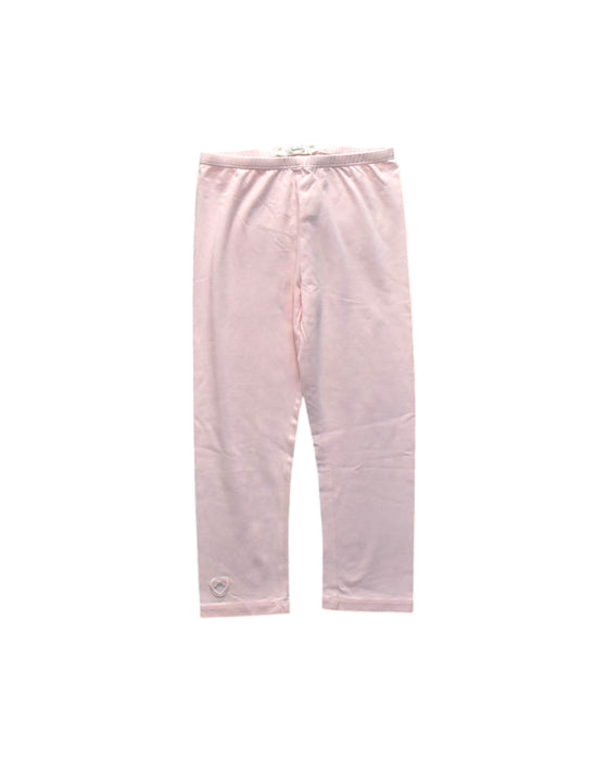 A Pink Leggings from Chateau de Sable in size 8Y for girl. (Front View)