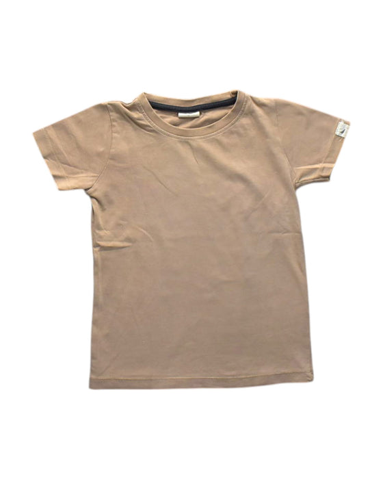 A Beige Short Sleeve T Shirts from Turtle Dove London in size 6T for boy. (Front View)