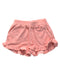 A Pink Shorts from Emile et Ida in size 8Y for girl. (Front View)