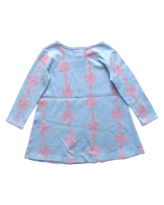 A Blue Long Sleeve Dresses from The Beaufort Bonnet Company in size 3T for girl. (Back View)