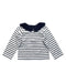A Blue Long Sleeve Tops from Jacadi in size 3T for girl. (Back View)
