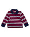 A Burgundy Long Sleeve Polos from Jojo Maman Bébé in size 4T for boy. (Front View)
