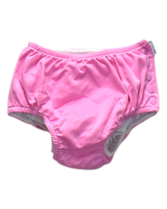 A Pink Swim Diapers from Green Sprouts in size 4T for girl. (Front View)