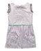 A White Sleeveless Dresses from Chateau de Sable in size 4T for girl. (Front View)