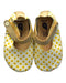 A Yellow Flats from Bobux in size M for girl. (Back View)
