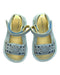 A Blue Sandals from Tip Toey Joey in size 12-18M for girl. (Back View)