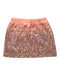 A Pink Short Skirts from Seed in size 5T for girl. (Front View)