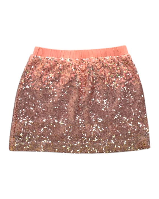 A Pink Short Skirts from Seed in size 5T for girl. (Back View)