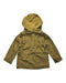 A Brown Coats from Crewcuts in size 3T for boy. (Back View)