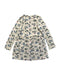 A Multicolour Long Sleeve Dresses from Petit Bateau in size 6T for girl. (Back View)