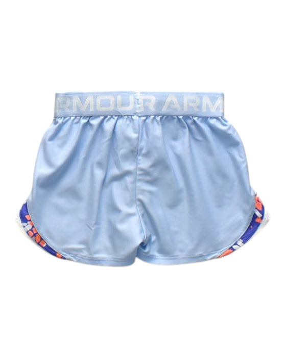 A Blue Active Shorts from Under Armour in size 6T for girl. (Back View)