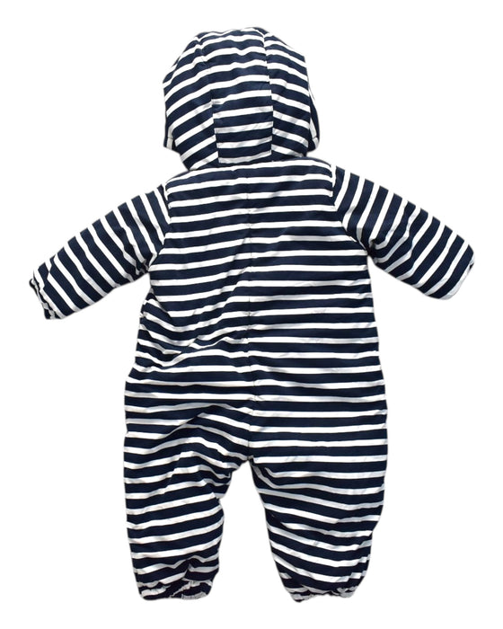 A Navy Puffer/Quilted Coats & Outerwear from Petit Bateau in size 12-18M for neutral. (Back View)