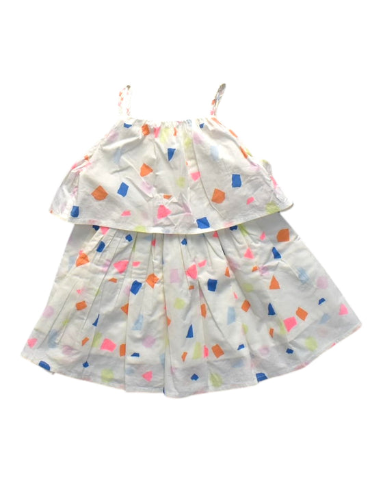 A Multicolour Sleeveless Dresses from Sea Apple in size 6-12M for girl. (Back View)