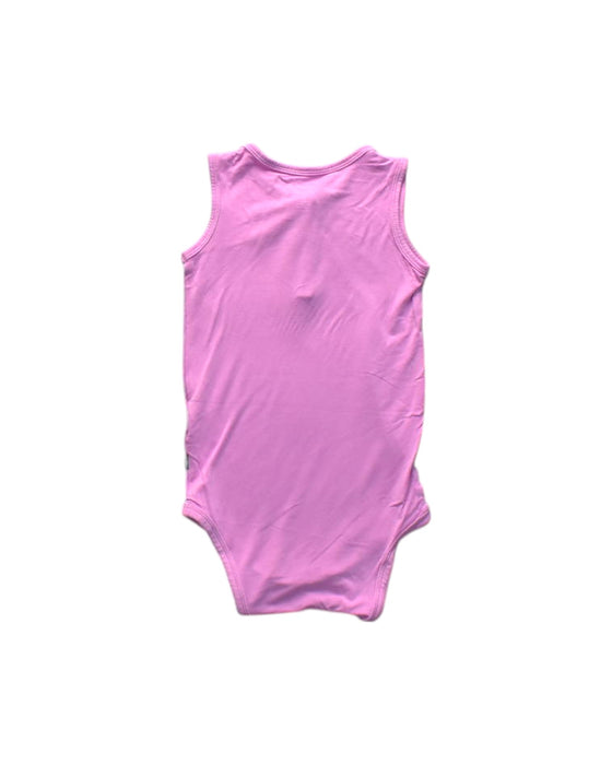 A Pink Sleeveless Bodysuits from Kyte Baby in size 2T for girl. (Back View)