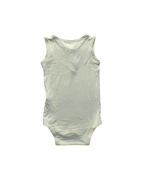 A Beige Sleeveless Bodysuits from Kyte Baby in size 12-18M for girl. (Back View)
