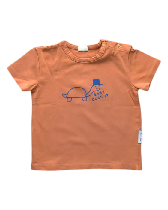 A Orange Short Sleeve T Shirts from Sea Apple in size 2T for boy. (Front View)