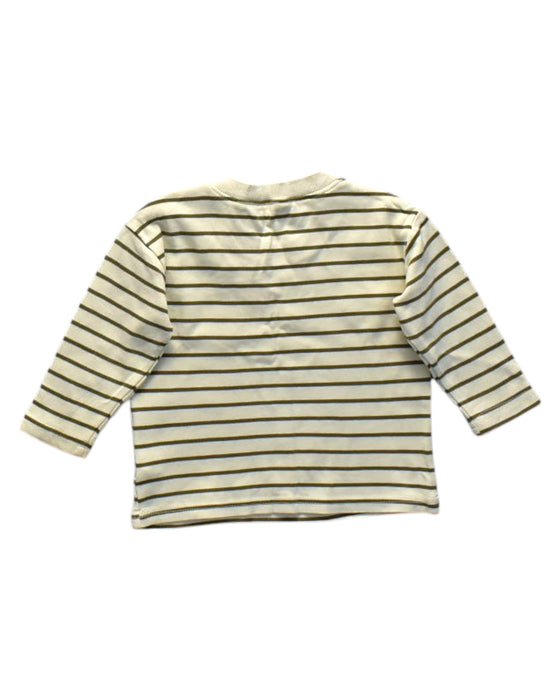 A Beige Long Sleeve Tops from Jamie Kay in size 6-12M for girl. (Back View)