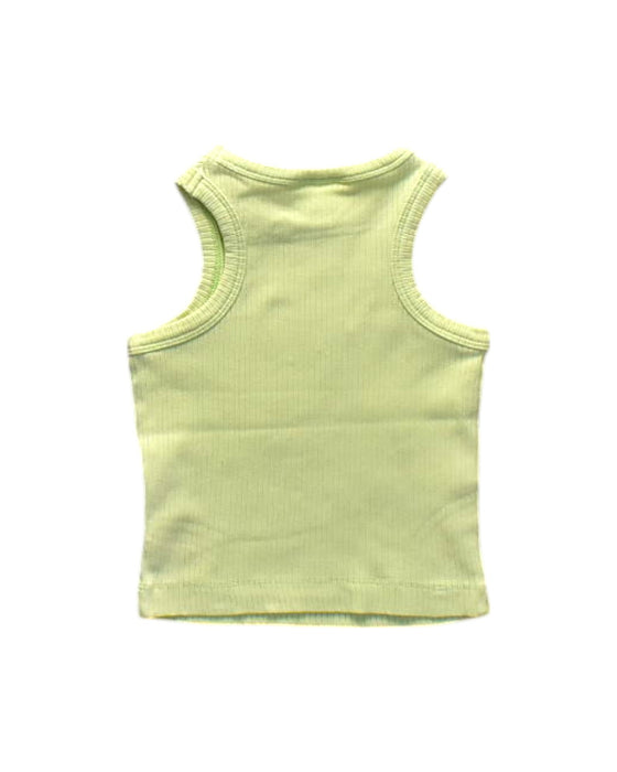 A Green Sleeveless Tops from Seed in size 2T for neutral. (Back View)